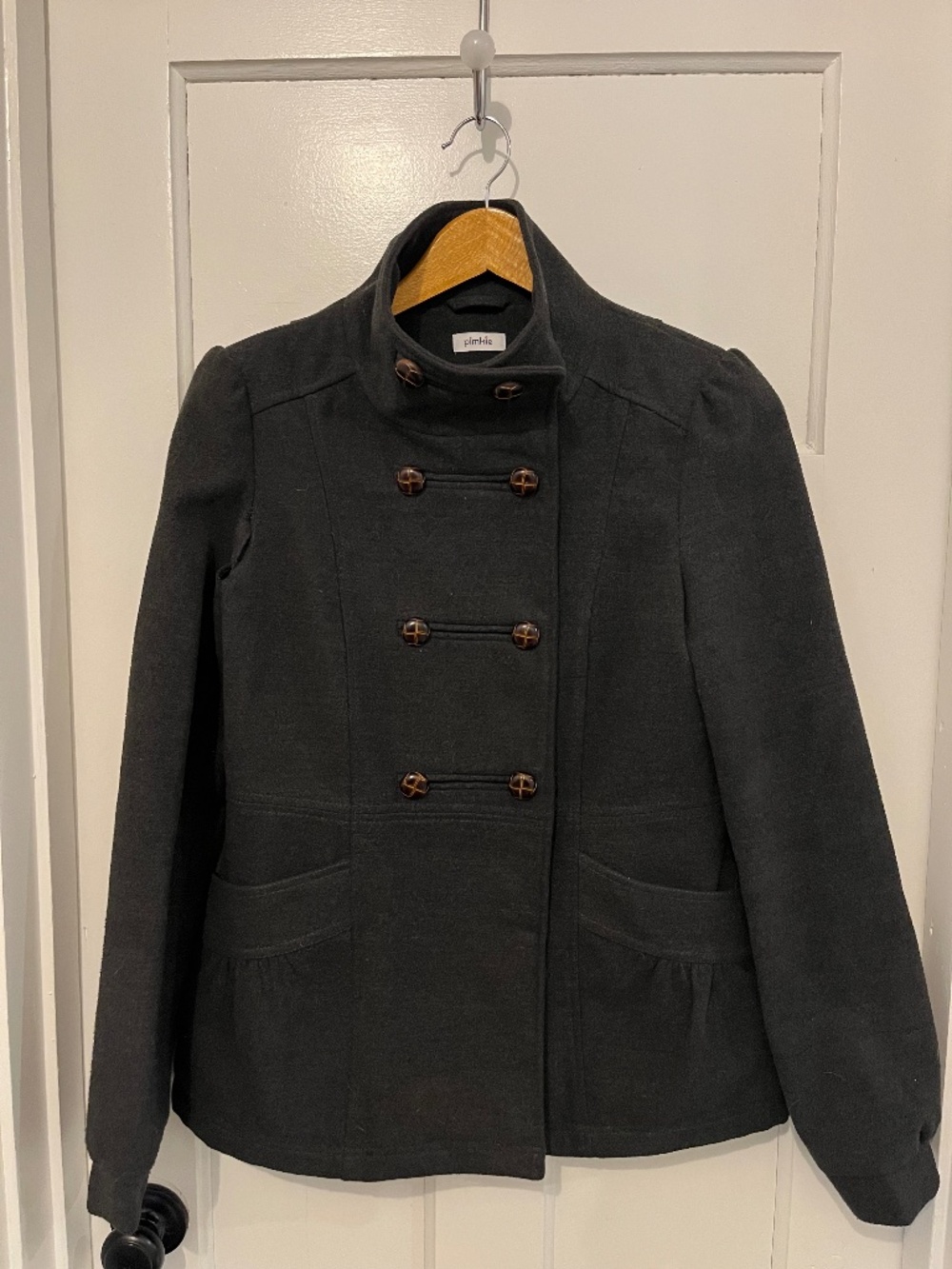 Grey Pea Coat